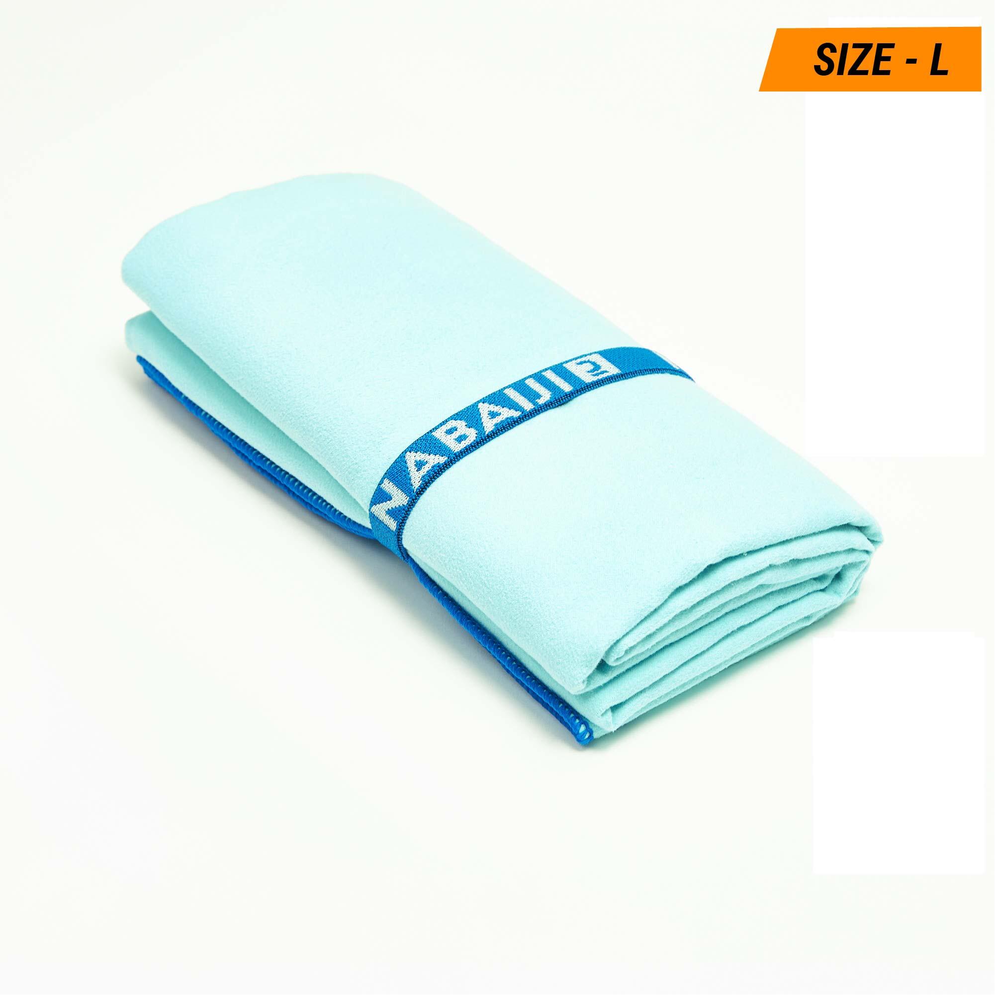 Microfibre Towel Size L, 80 x 130 cm - DECATHLON