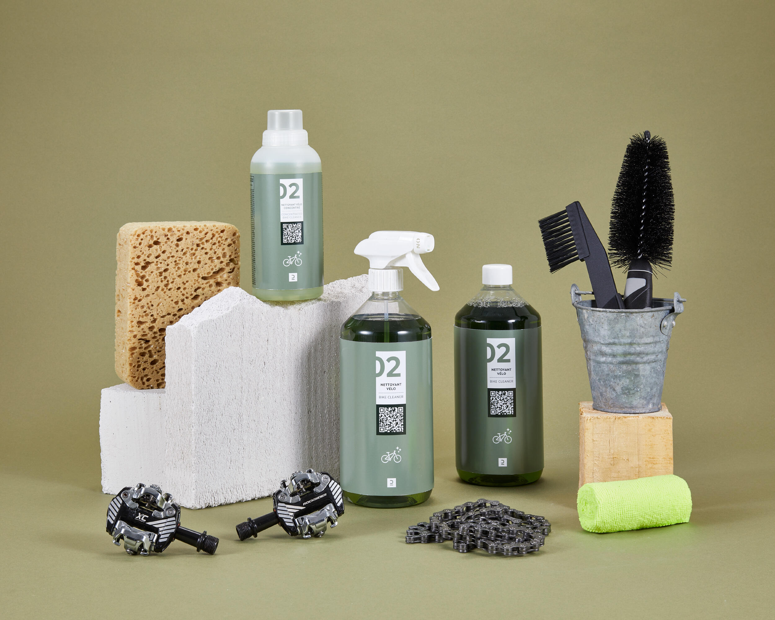 Decathlon bike cleaning kit sale