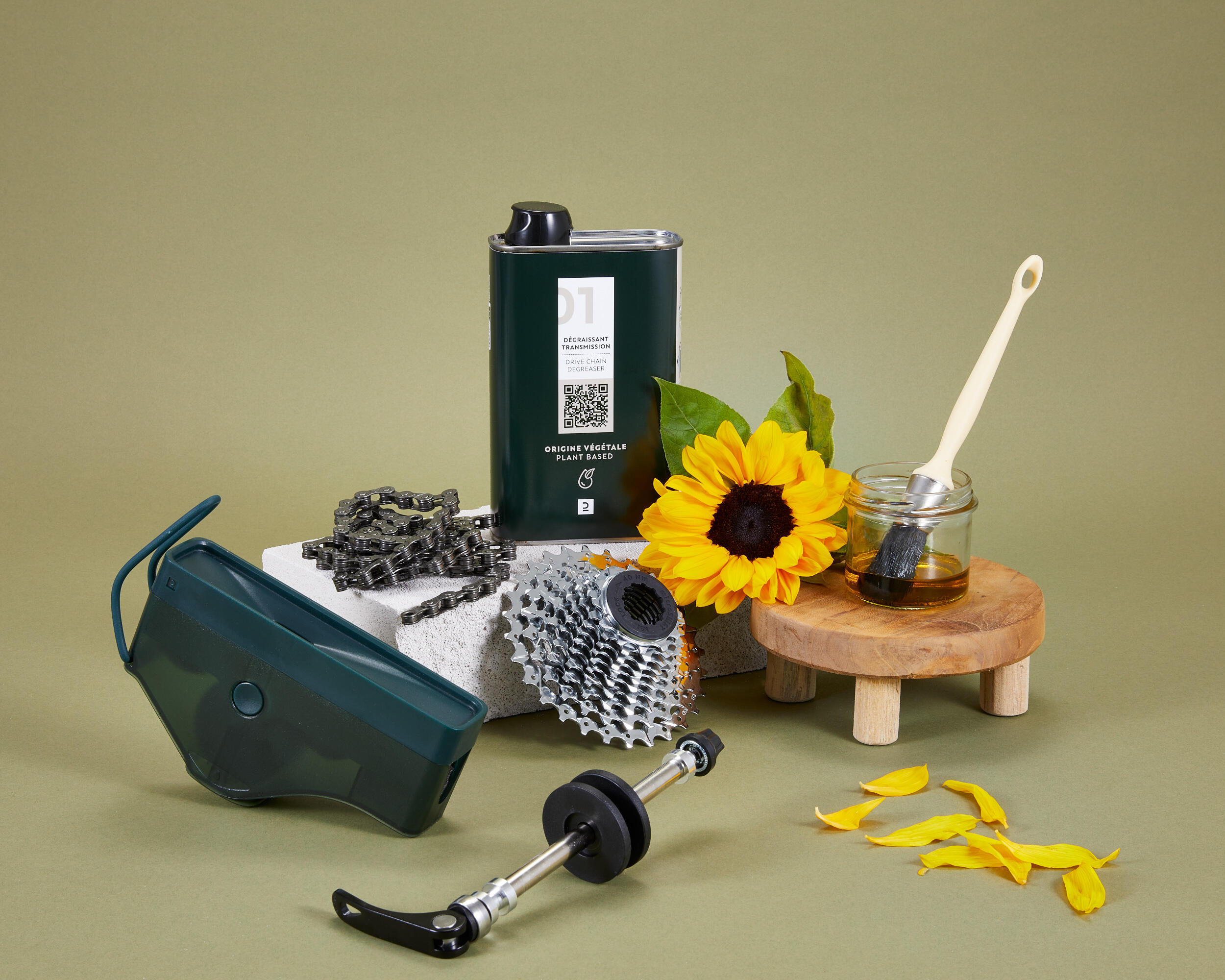 Bicycle Degreaser Btwin Eco Friendly Plant Based Biodegradable 500ml