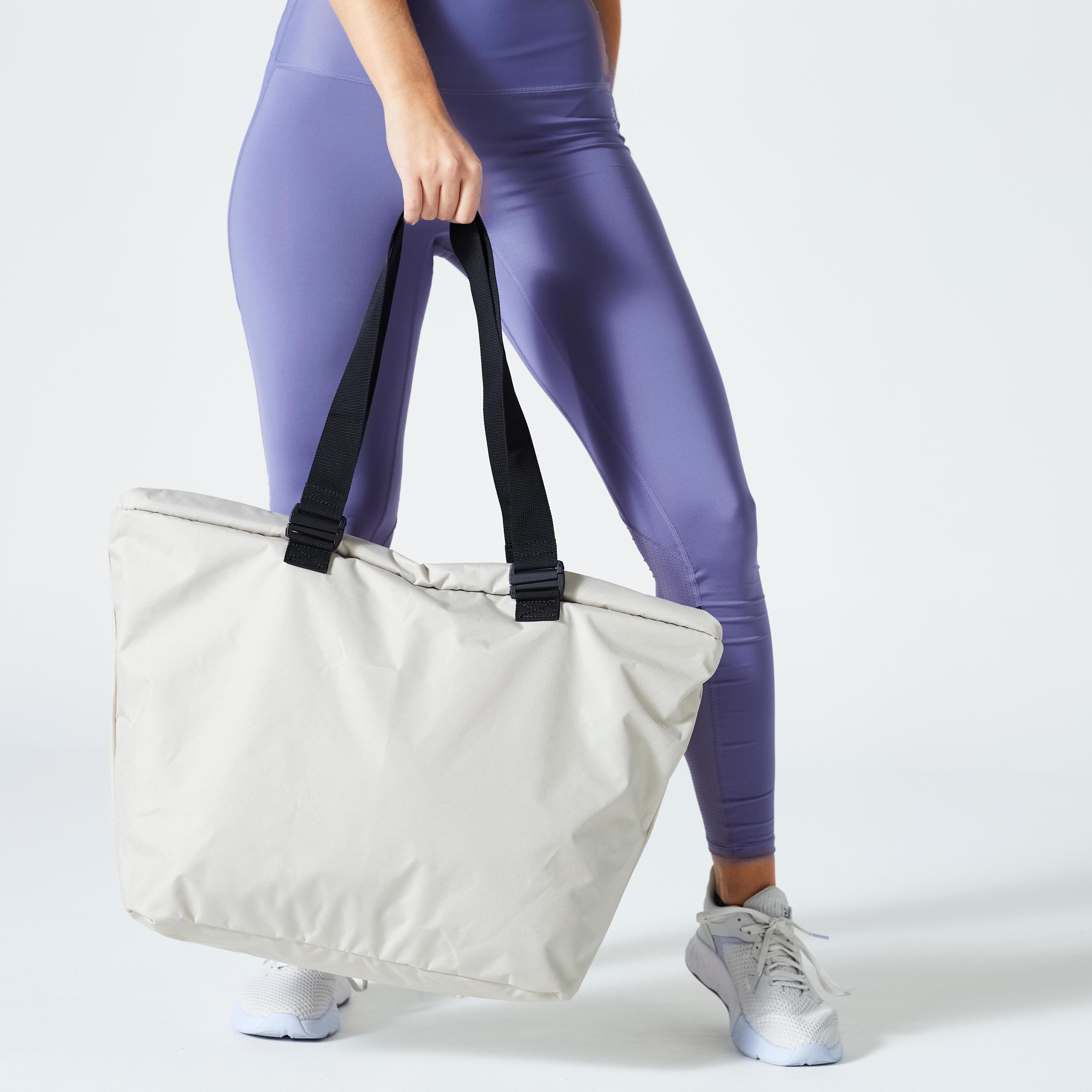 Reversible Sports' Tote 25L - Grey/Off-White 2/7
