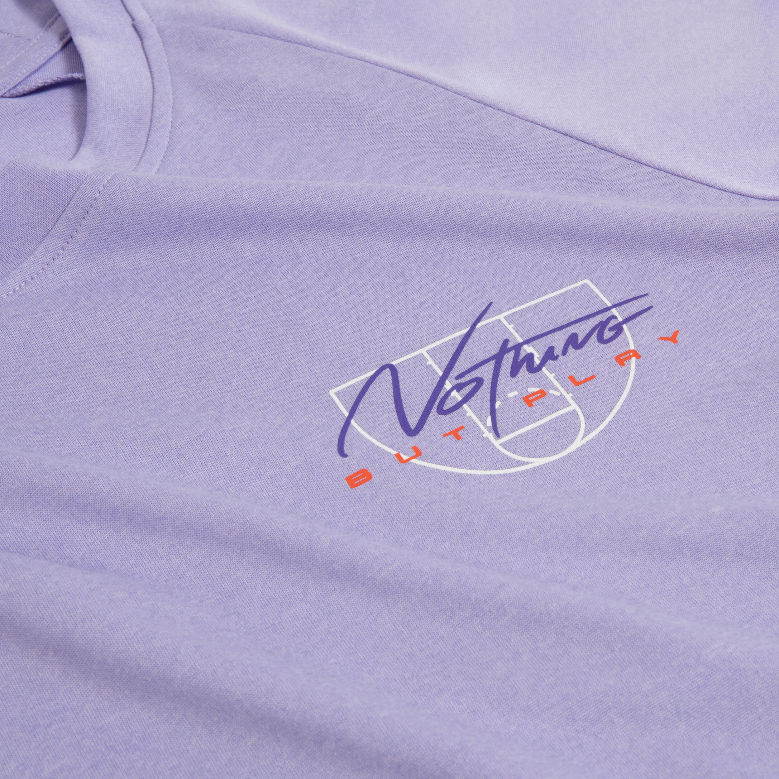 Women's Basketball T-Shirt 500 Fast - Purple 2/4