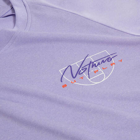 Women's Basketball T-Shirt 500 Fast - Purple