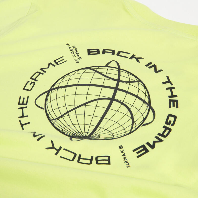 Basketballshirt Trikot TS500 Signature Damen/Herren gelb