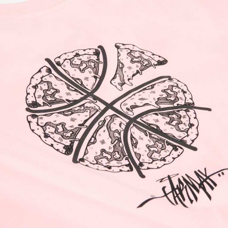 T-Shirt/Jersey Bola Basket Pria/Wanita TS500 Signature - Ungu