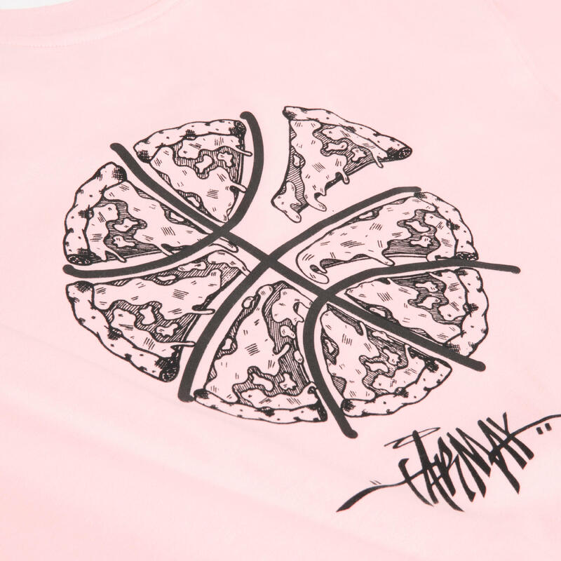 T-SHIRT / MAILLOT BASKETBALL HOMME/FEMME - TS500 SIGNATURE ROSE