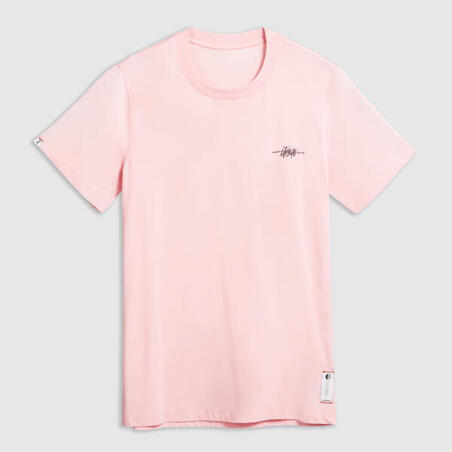 Majica kratkih rukava za košarku TS500 Signature muška/ženska - ružičasta 