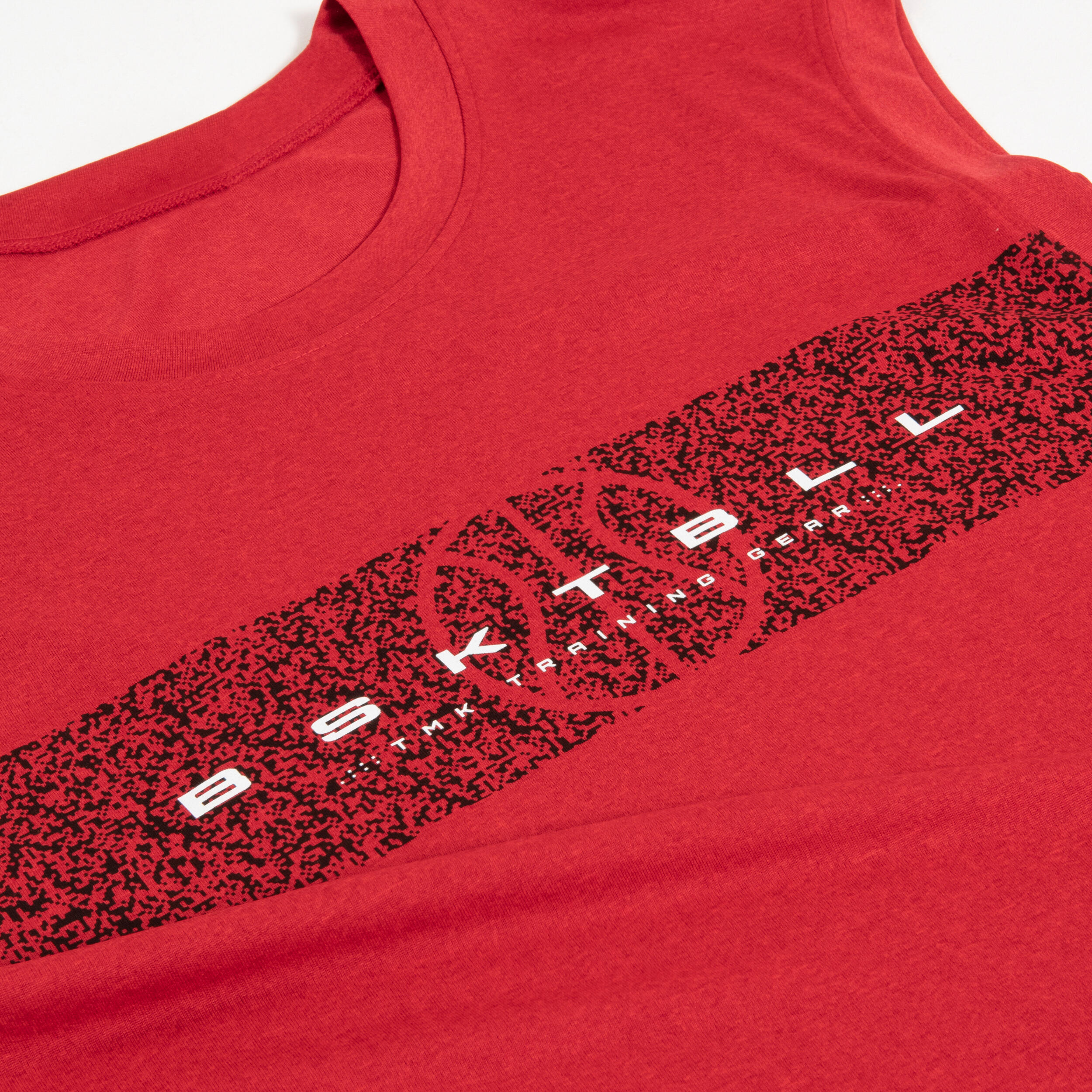 Basketbal tank top heren/dames TS500 rood 5/6