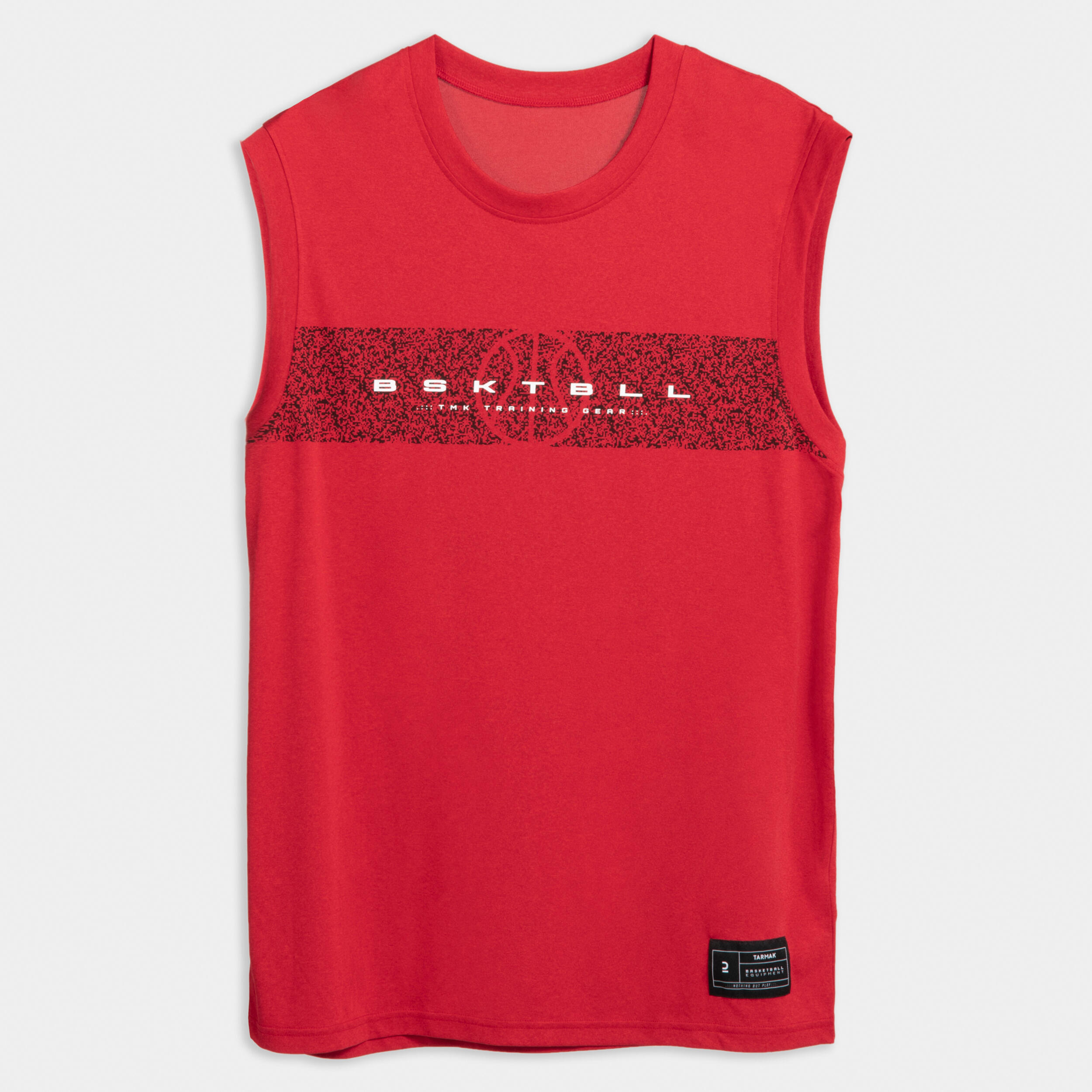 Basketbal tank top heren/dames TS500 rood 6/6