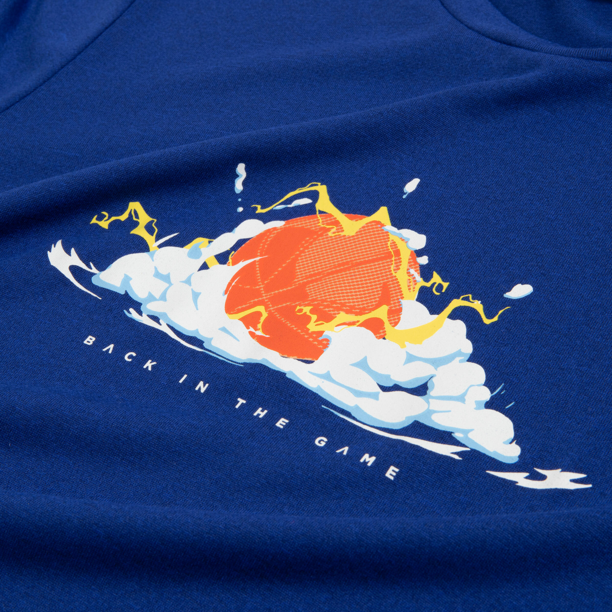 Kids' Basketball T-Shirt / Jersey TS500 Fast - Electric Blue 5/5