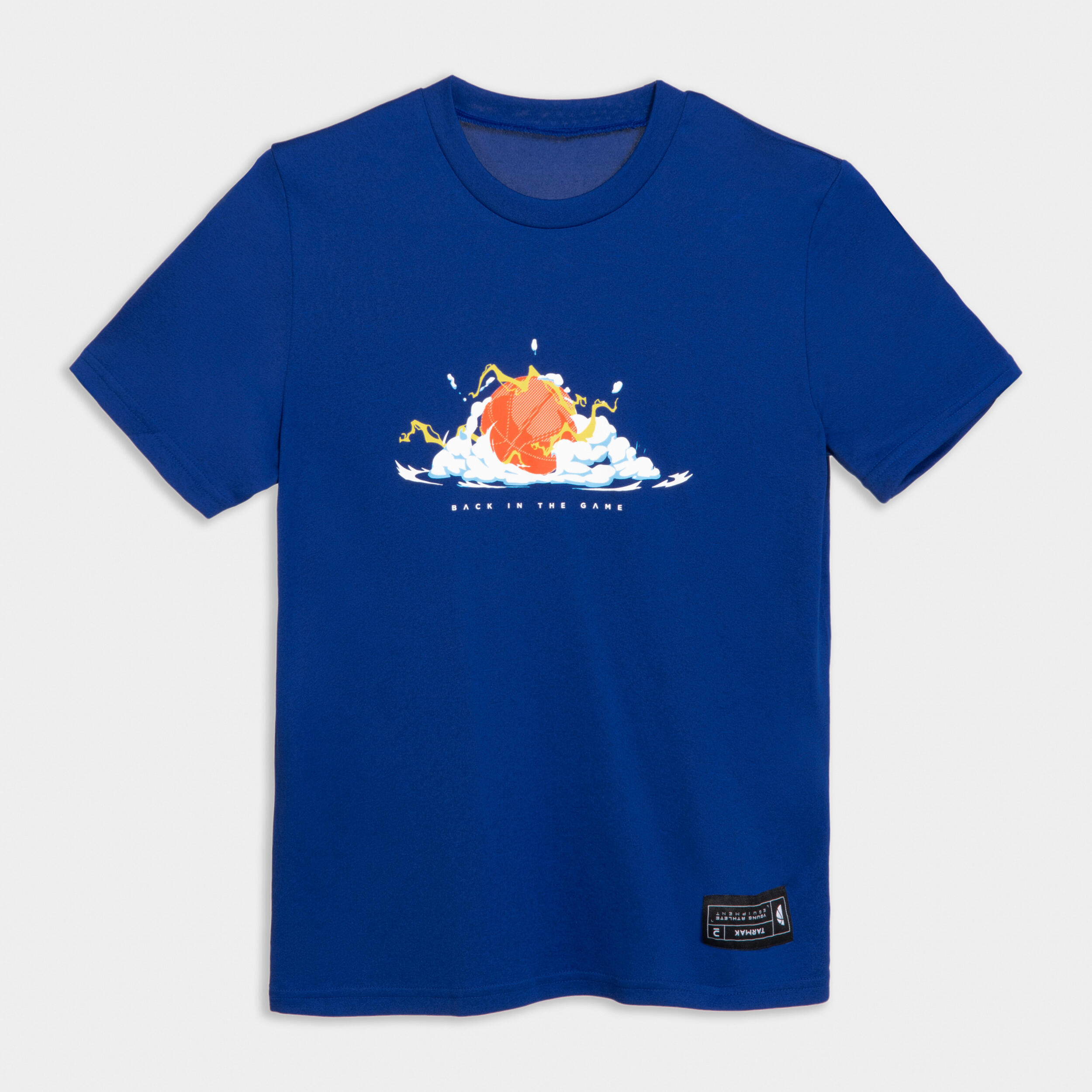 Kids' Basketball T-Shirt / Jersey TS500 Fast - Electric Blue 4/5
