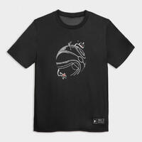 T-SHIRT / MAILLOT DE BASKETBALL ENFANT - TS500 FAST NOIR