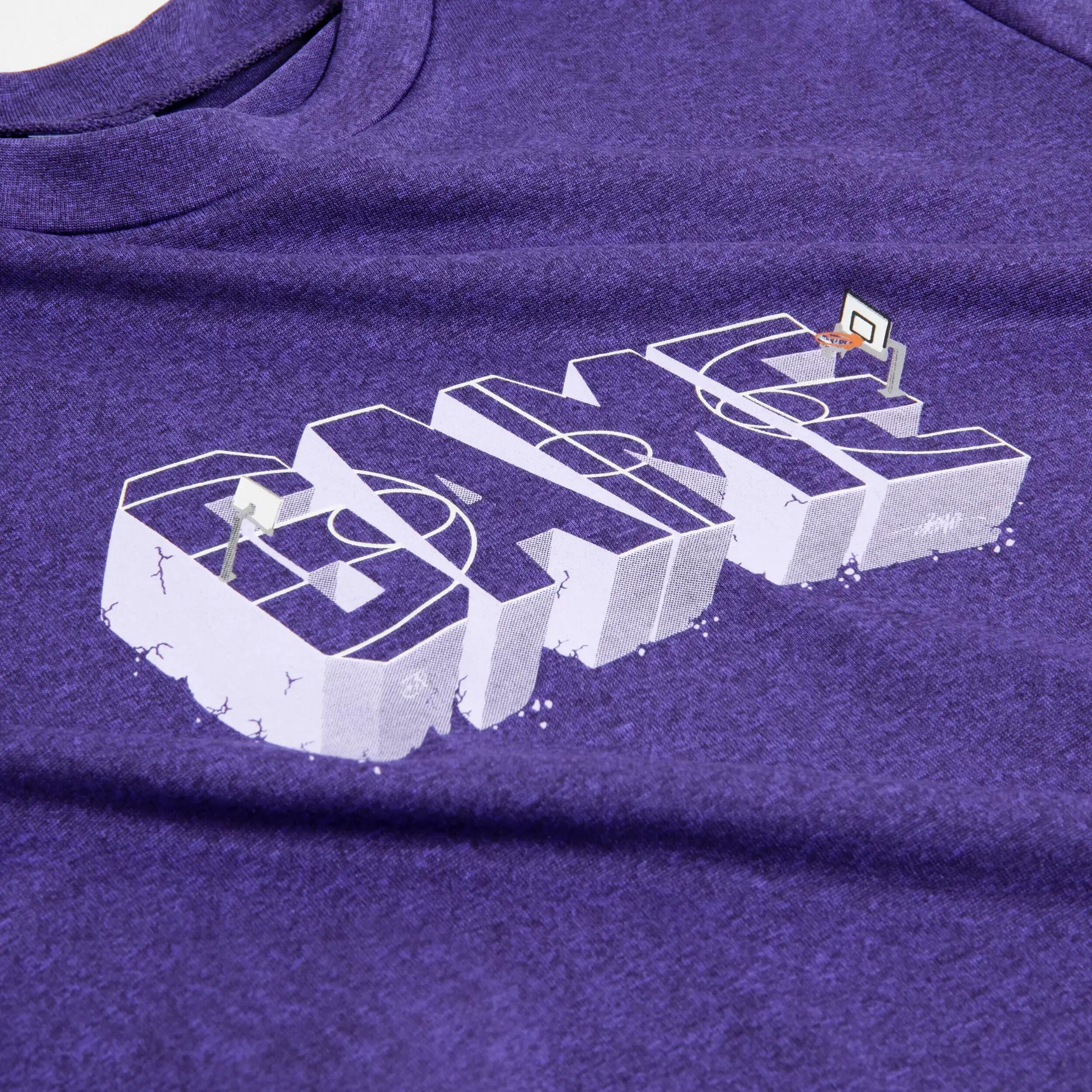 Kids' Basketball T-Shirt / Jersey TS500 Fast - Purple 6/6