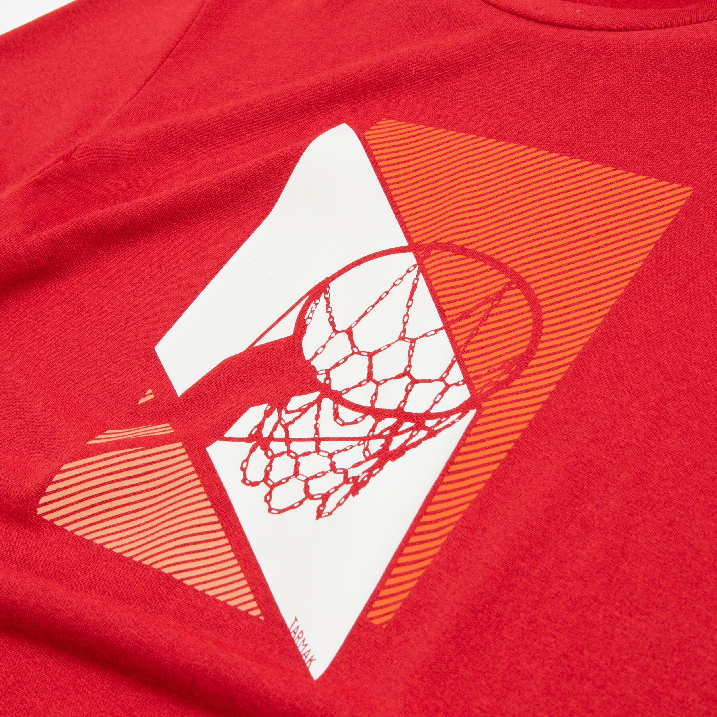 Kids' Basketball T-Shirt/Jersey TS500 Fast - Red