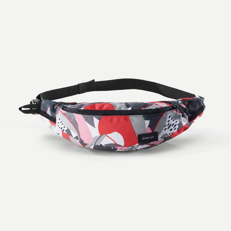 Travel Waist Bag 2L Black Red