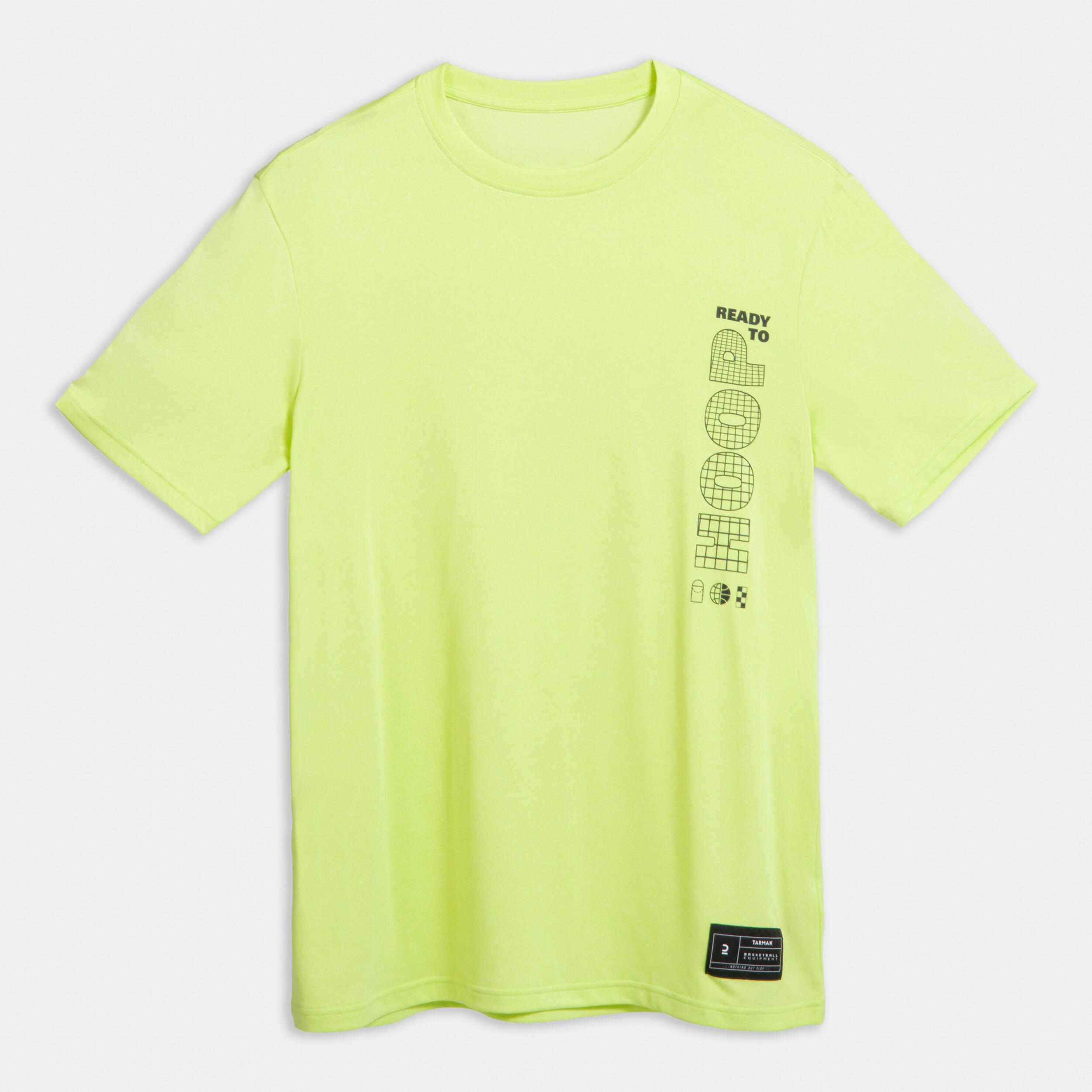 Men's/Women's Basketball T-Shirt/Jersey TS500 Fast - Yellow 6/7