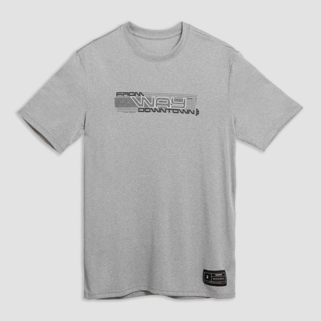 Basketbola T krekls/džersijs “TS500 Fast”, pelēks
