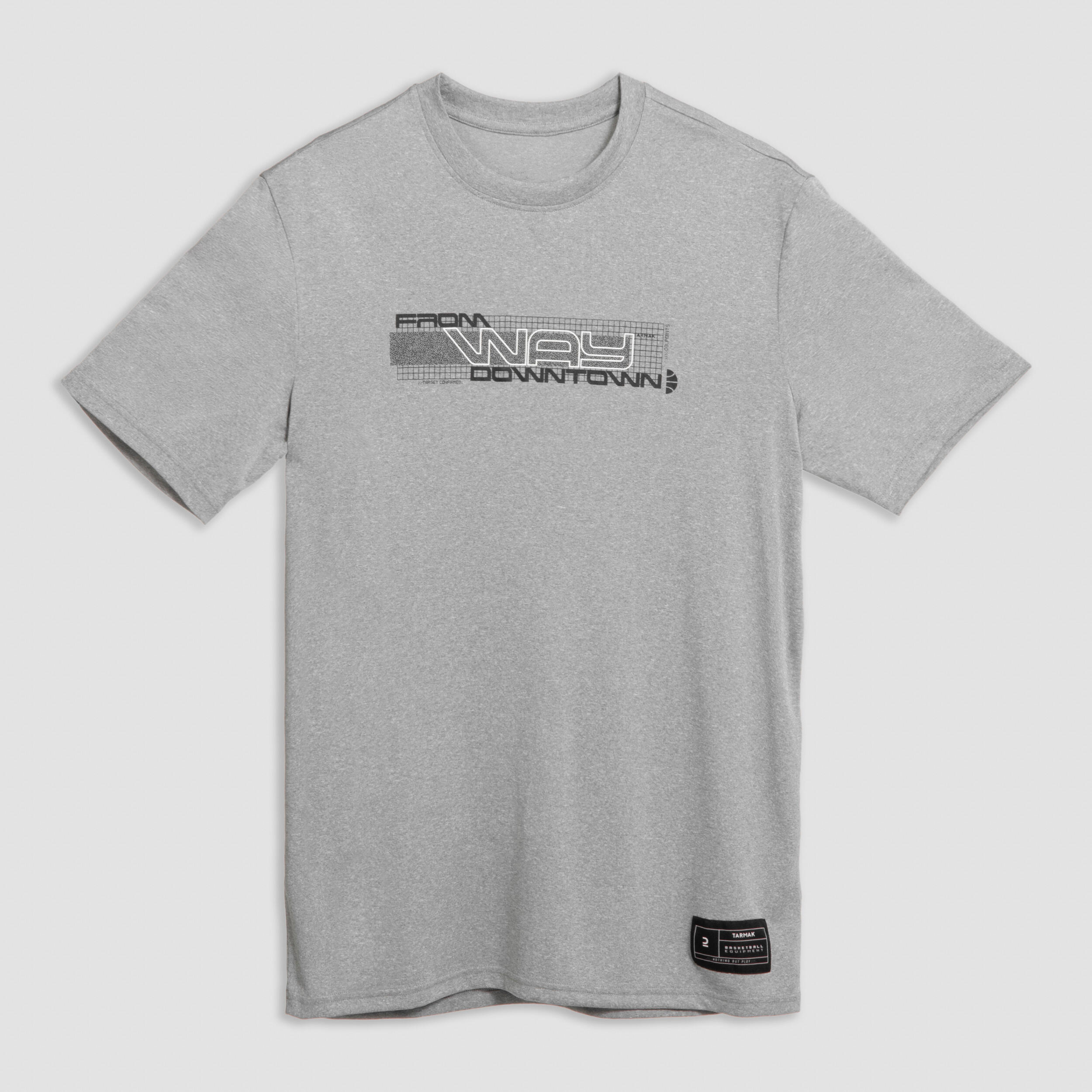 Men's/Women's Basketball T-Shirt/Jersey TS500 Fast - Grey 6/8