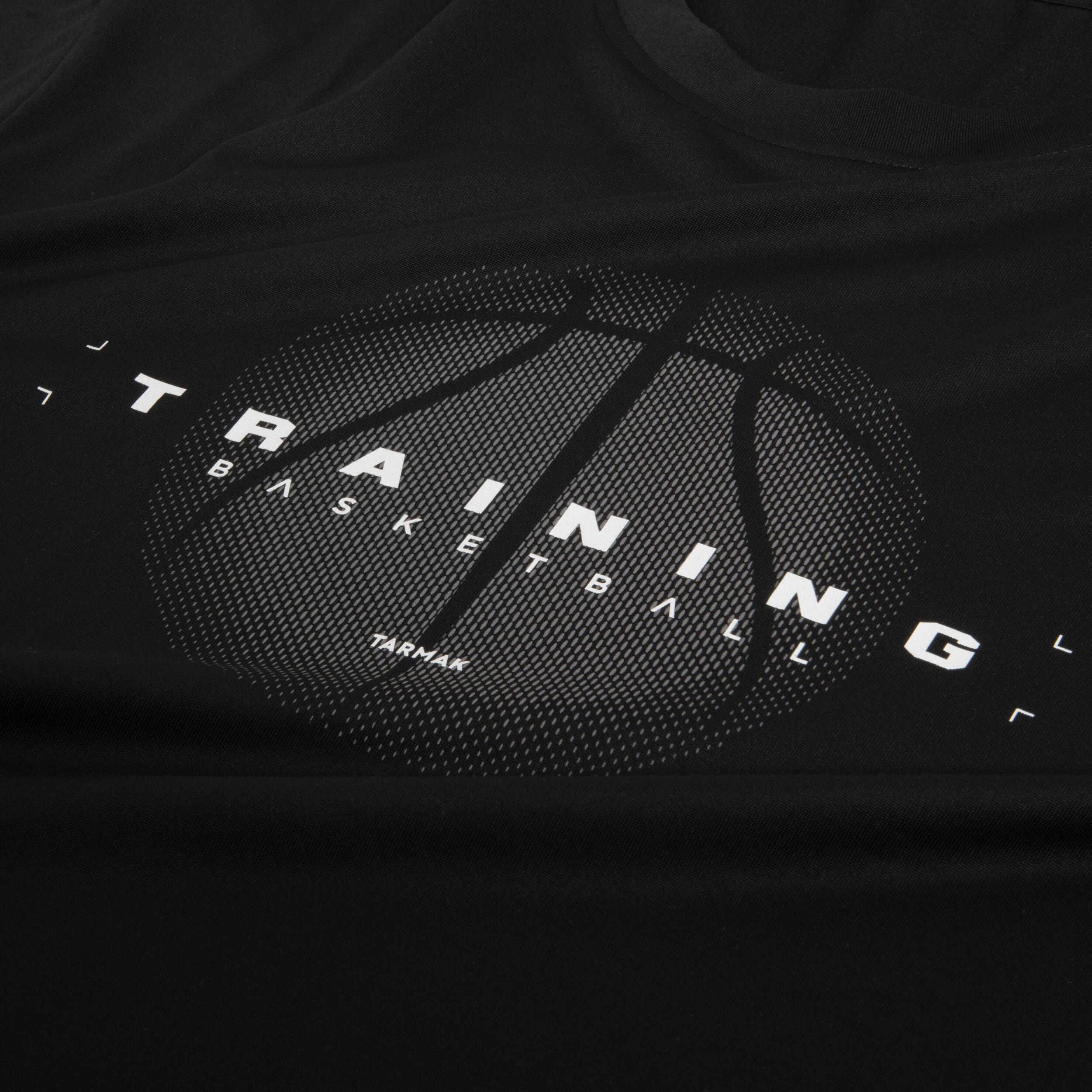 Men's Basketball T-Shirt - TS 500 Black - KIPSTA