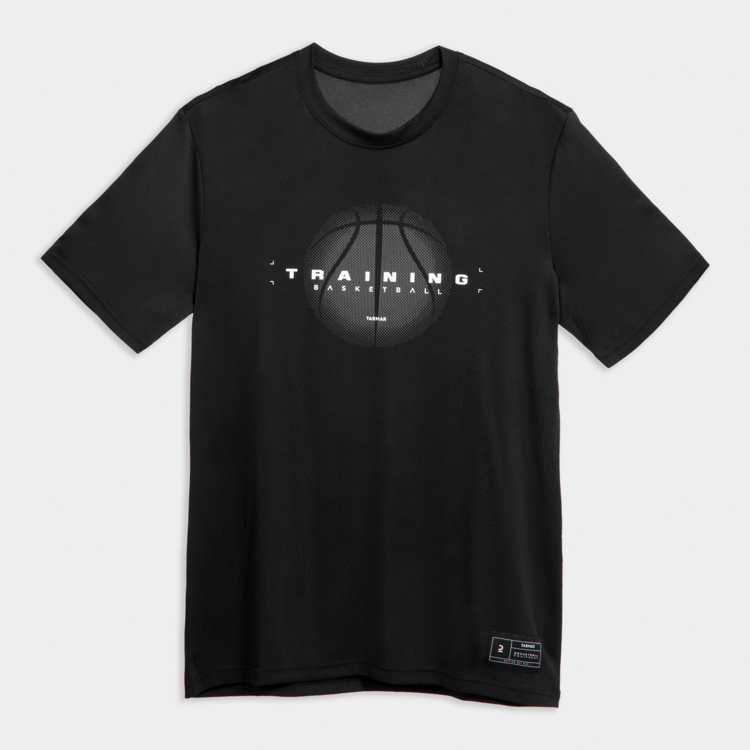 Men's Basketball T-Shirt - TS 500 Black - TARMAK