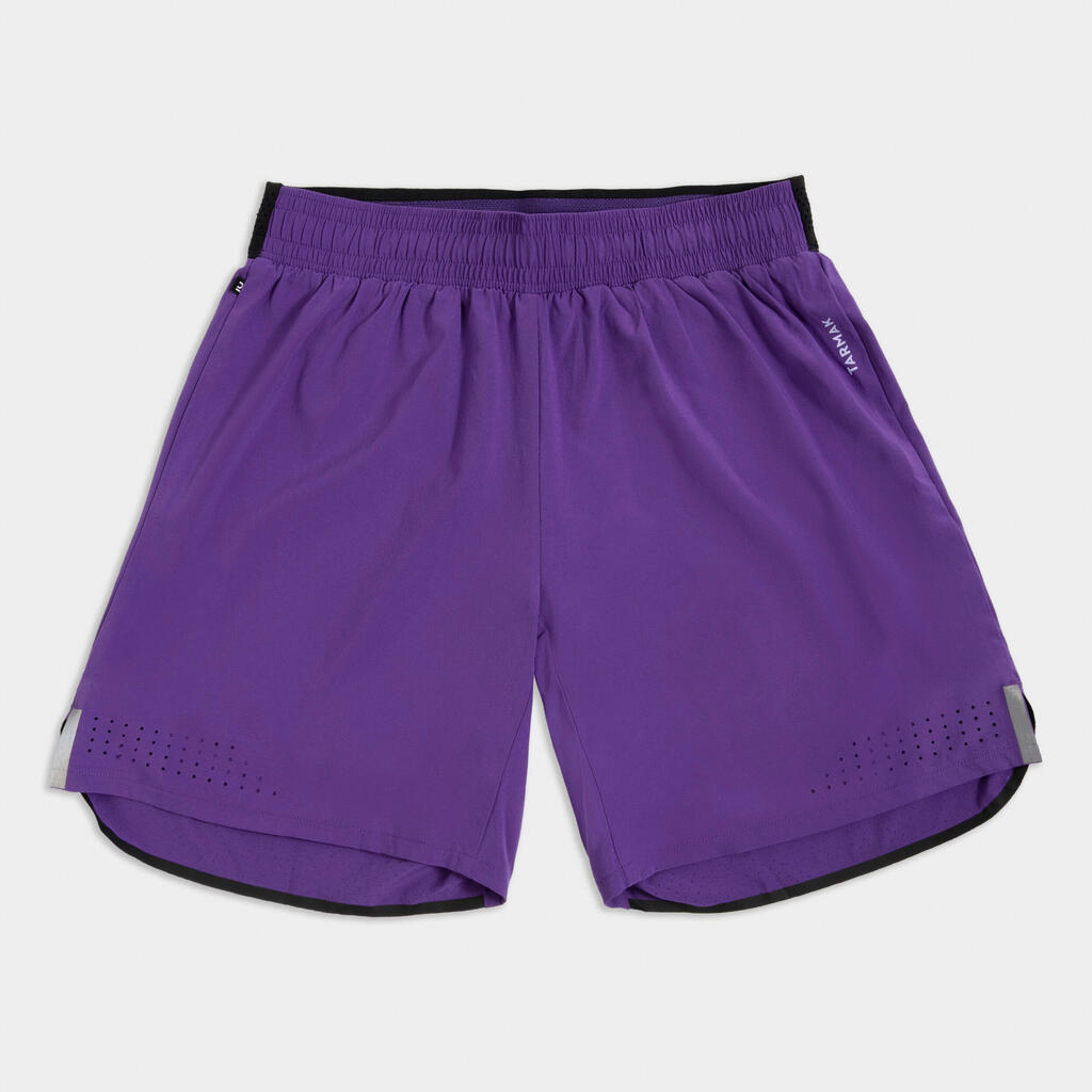 Dámske basketbalové šortky SH500 fialové