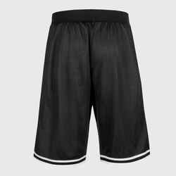 Men's/Women's Reversible Basketball Shorts SH500R - Beige/Black