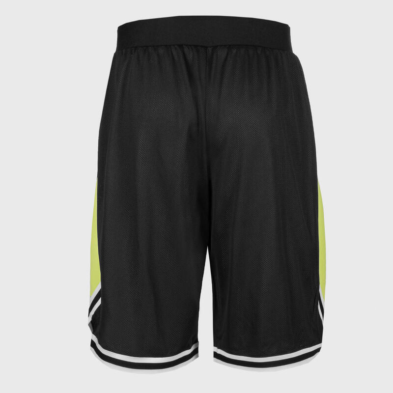 Men's/Women's Basketball Reversible Shorts SH500R Black/Red TARMAK