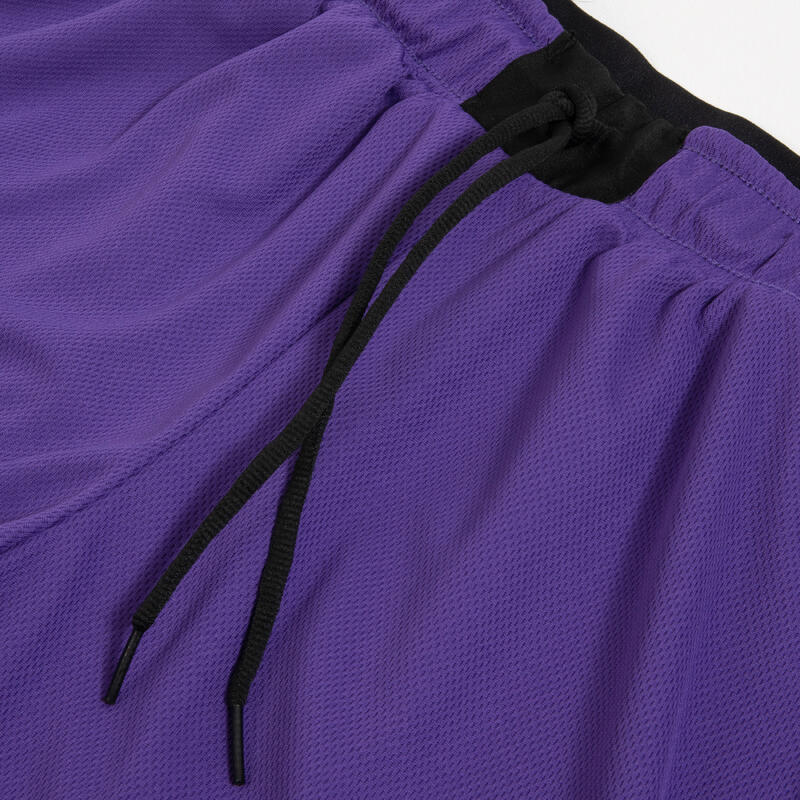 SHORT BASKETBALL REVERSIBLE HOMME/FEMME - SH500R VIOLET LILA