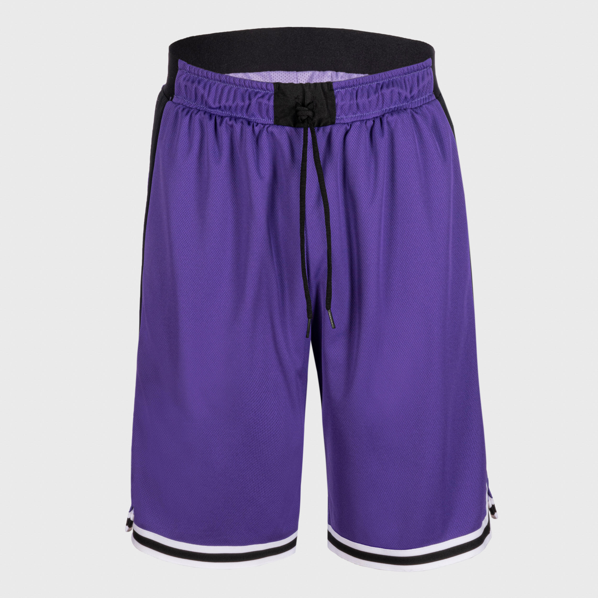 Men's/Women's Reversible Basketball Shorts SH500R - Purple/Lilac 8/11