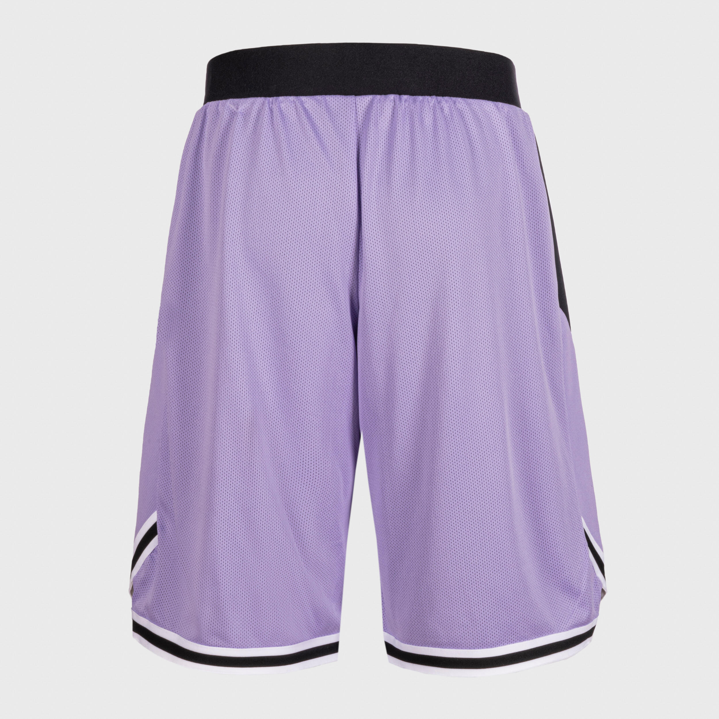 Men's/Women's Reversible Basketball Shorts SH500R - Purple/Lilac 6/11
