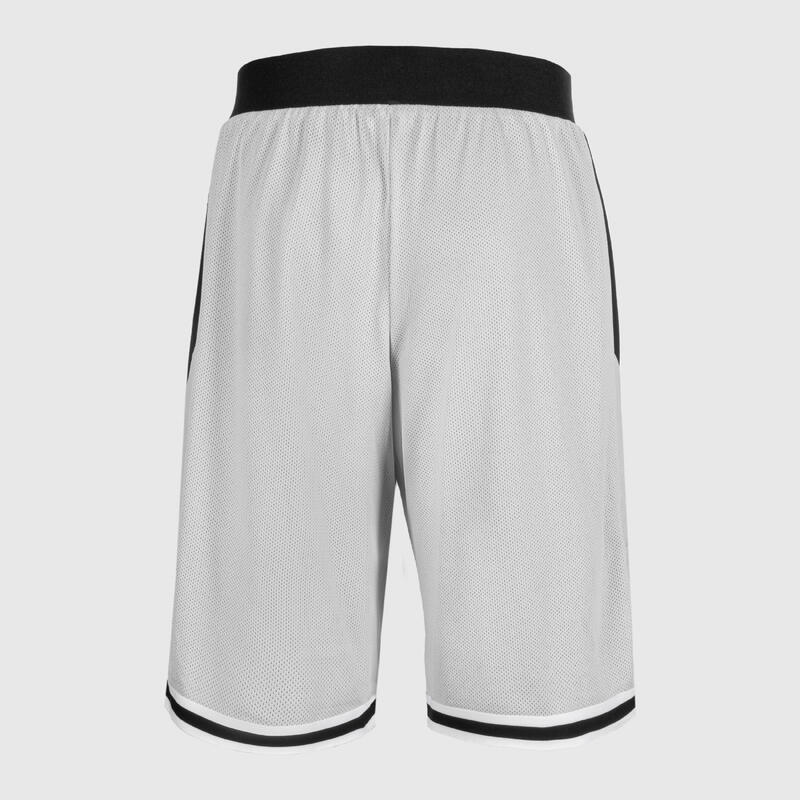 Men's/Women's Basketball Reversible Shorts SH500R - Blue/Grey