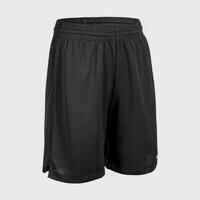 SHORT DE BALONCESTO NIÑOS - SH500 NEGRO