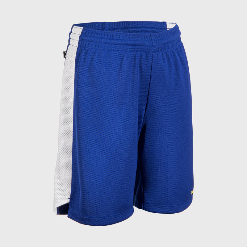 Basketbalshort voor kinderen SH500 blauw