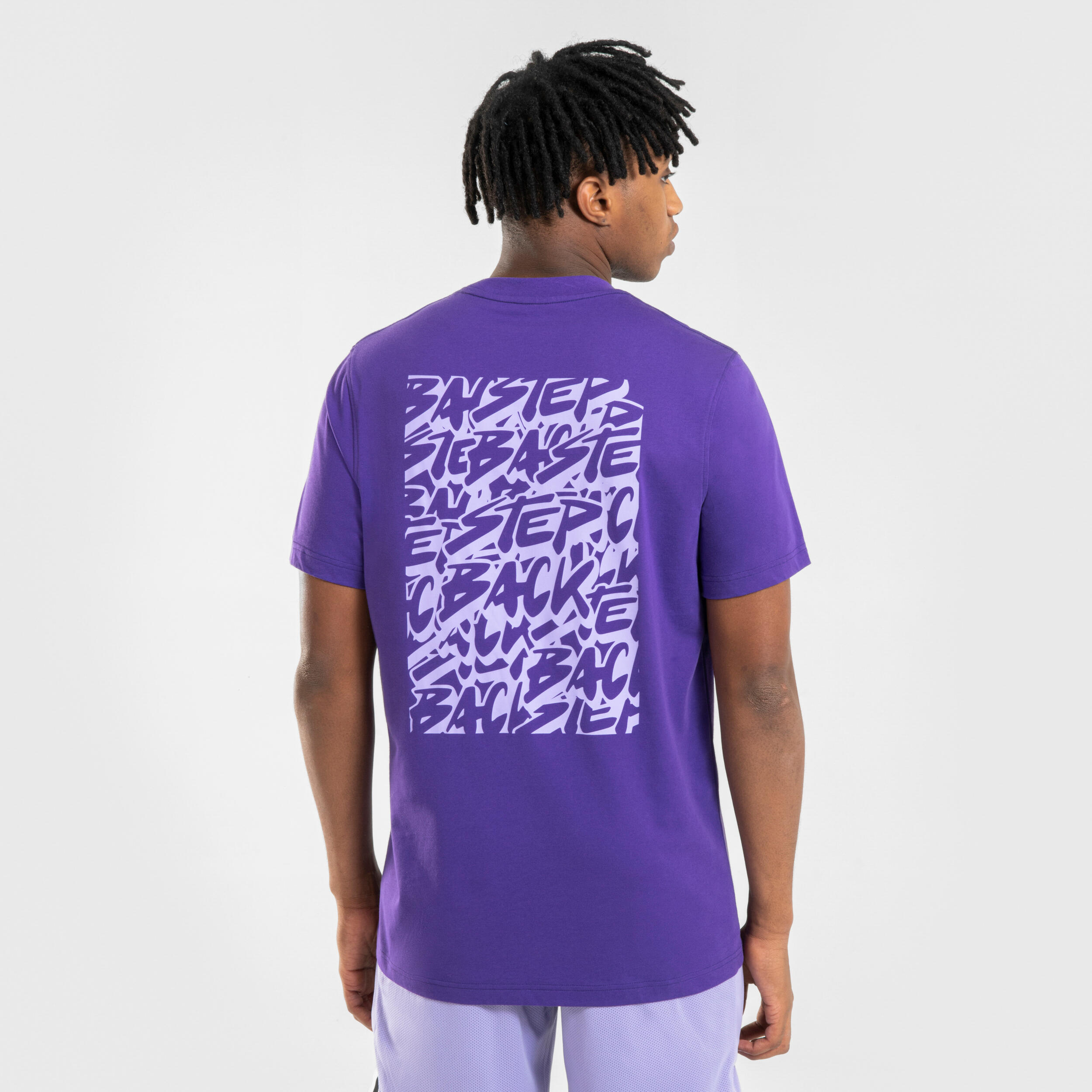 Men's/Women's Basketball T-Shirt/Jersey TS500 Signature - Purple - S By TARMAK | Decathlon