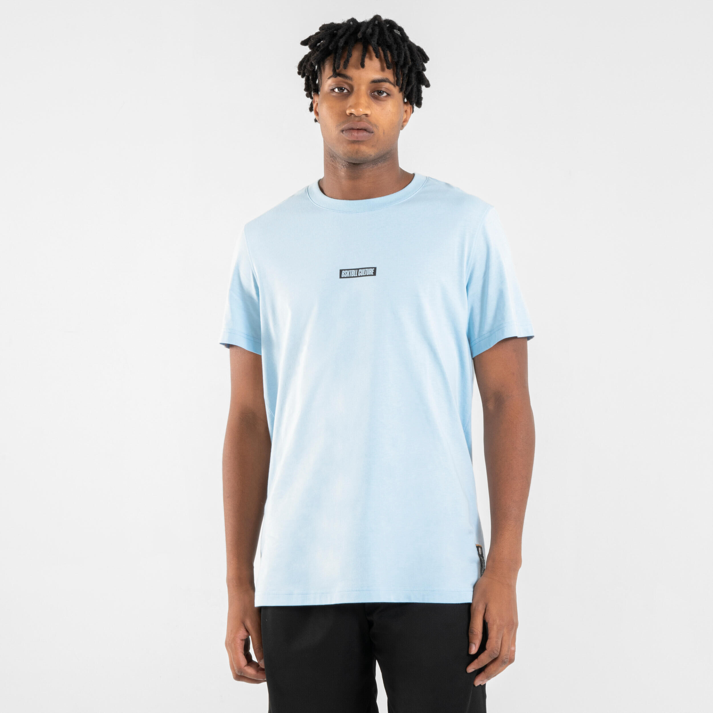 TARMAK Men's/Women's Basketball T-Shirt/Jersey TS500 Signature - Blue