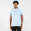 Basketbal T-shirt heren/dames TS500 signature blauw