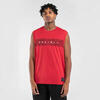 Basketbal tank top heren/dames TS500 rood