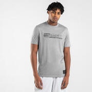 Men's/Women's Basketball T-Shirt/Jersey TS500 Fast - Grey