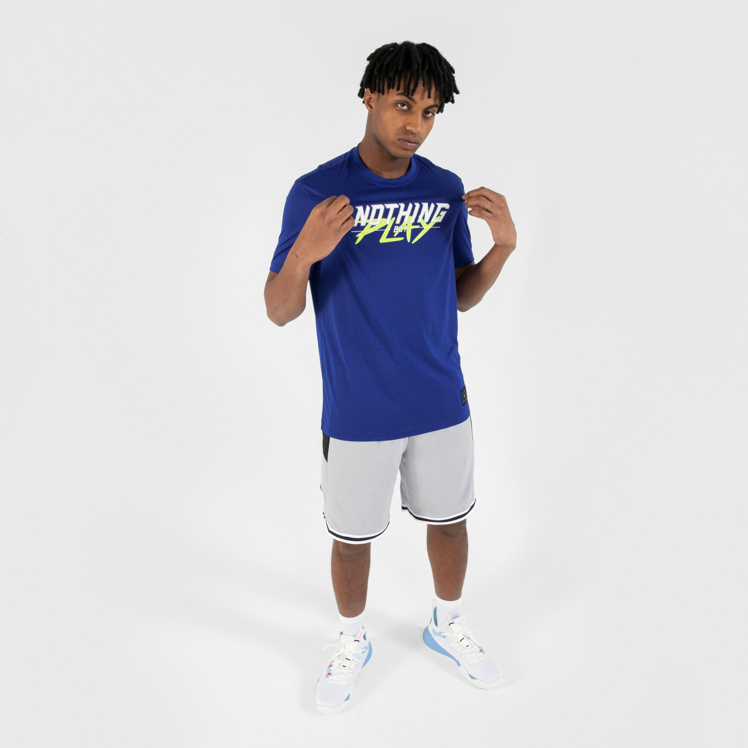 Men's/Women's Basketball T-Shirt/Jersey TS500 Fast - Blue 4/7