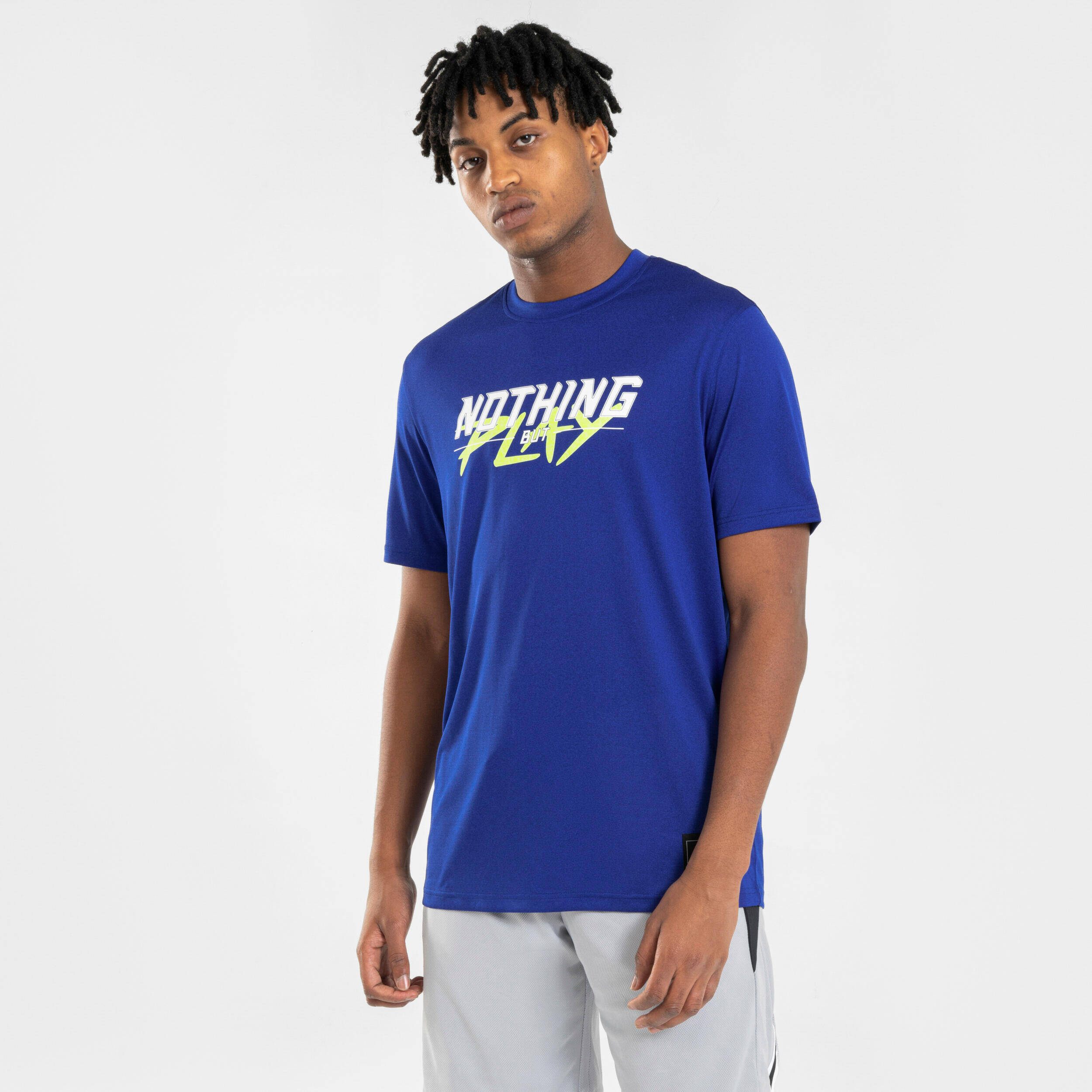 Men's/Women's Basketball T-Shirt/Jersey TS500 Fast - Blue -  2