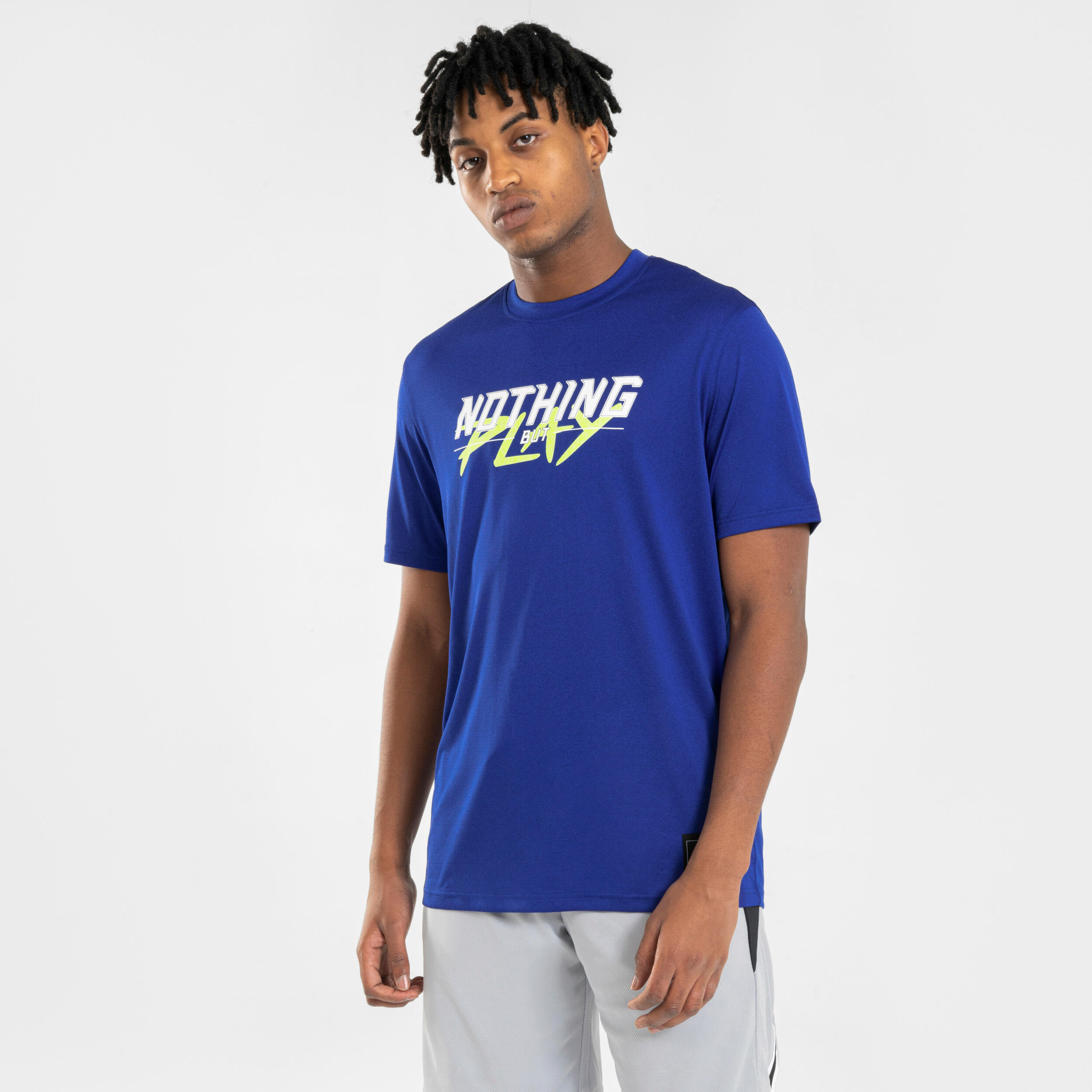 Men's/Women's Basketball T-Shirt/Jersey TS500 Fast - Blue 2/7