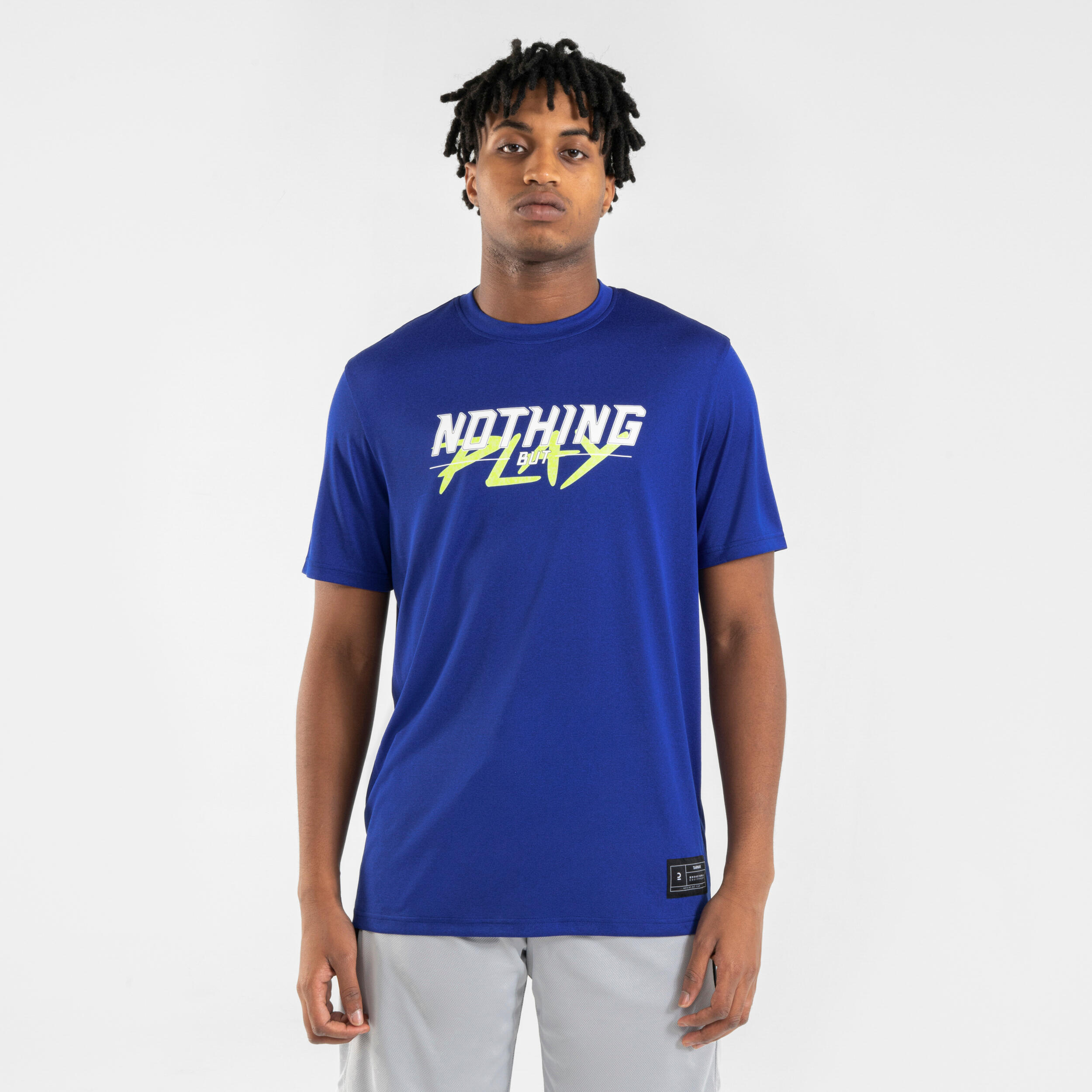 TARMAK Men's/Women's Basketball T-Shirt/Jersey TS500 Fast - Blue