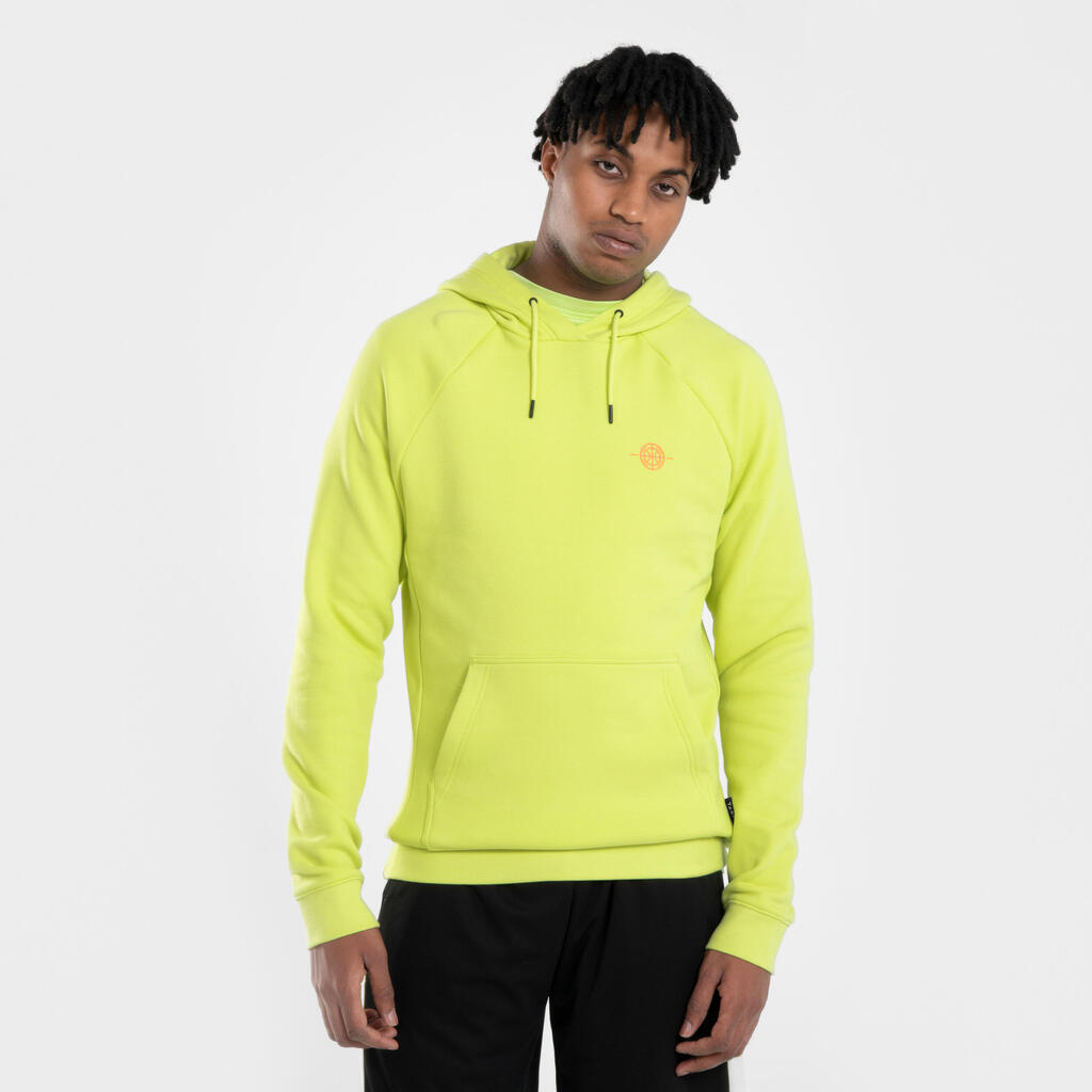 Men's/Women's Basketball Hoodie H100 - Yellow