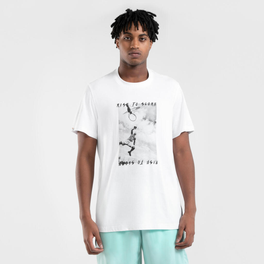 Basketbola T krekls/džersijs “TS500 Signature”, smilškrāsas