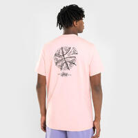 T-SHIRT / MAILLOT BASKETBALL HOMME/FEMME - TS500 SIGNATURE ROSE