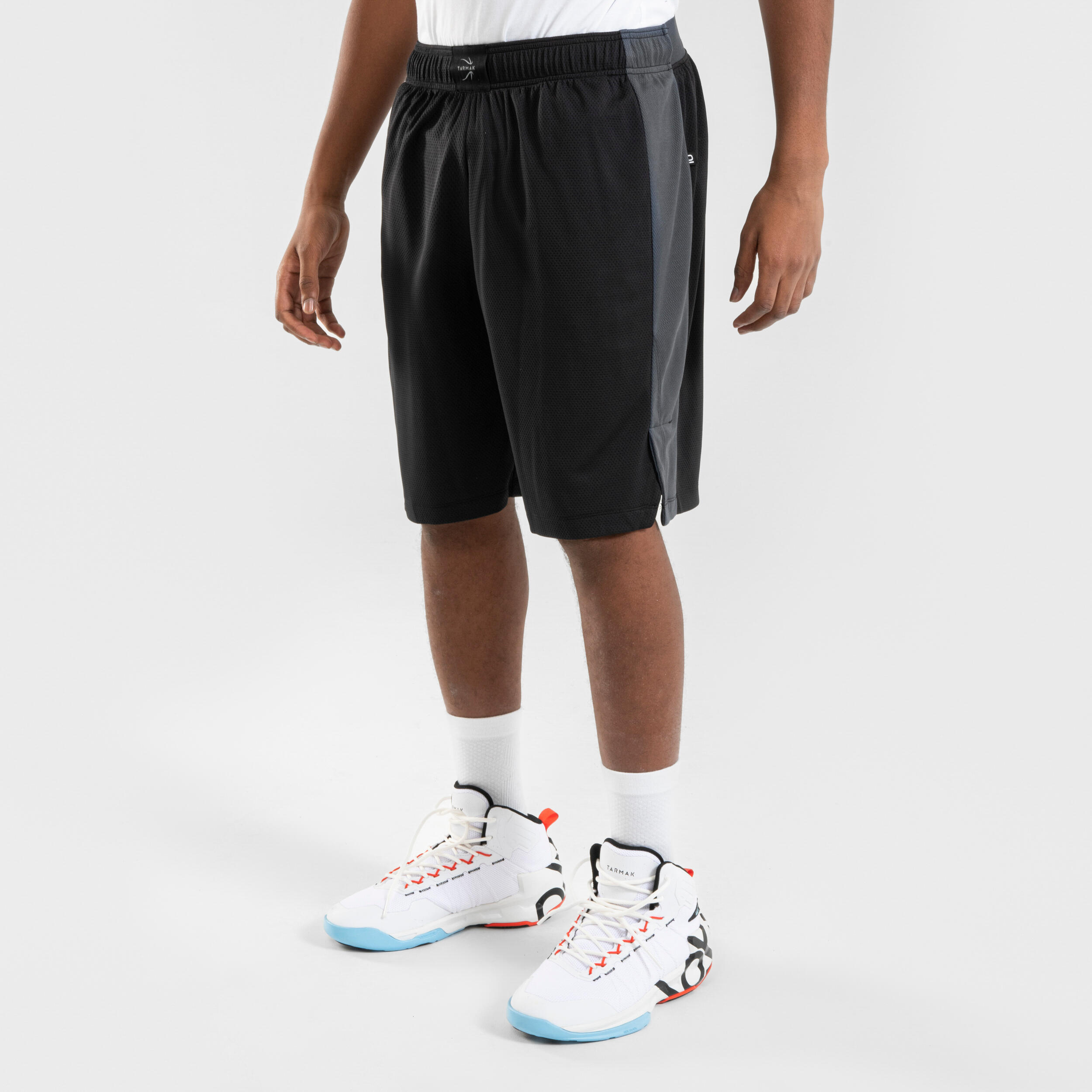 Pantaloneta de baloncesto para adulto Tarmak SH500 negro