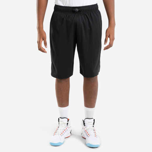 TARMAK SHORT DE BÁSQUETBOL SH500 ADULTO NEGRO