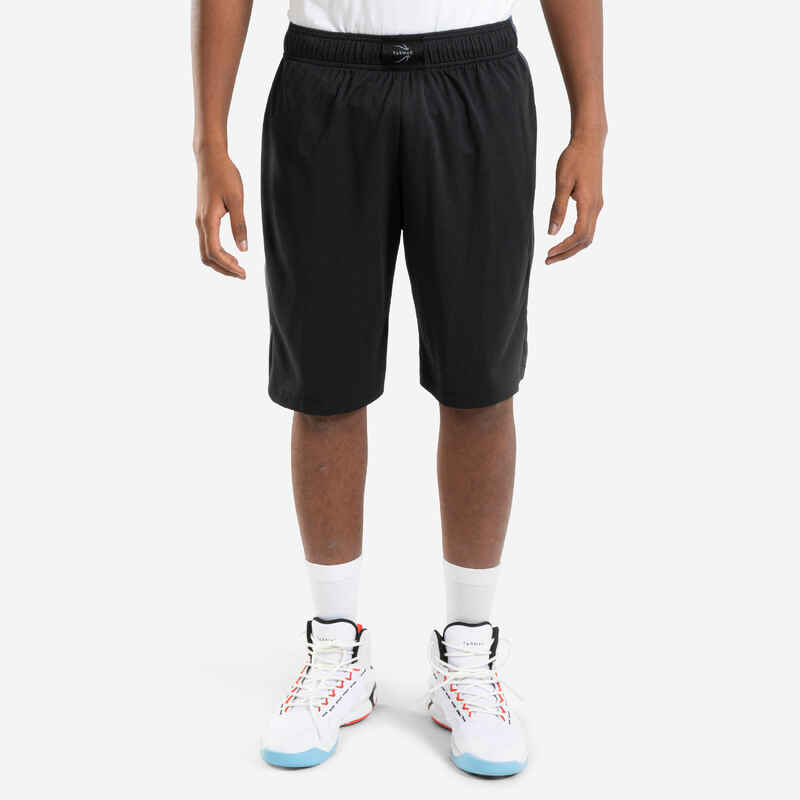 מכנסי כדורסל קצרים דגם SH500 לגברים - שחור 