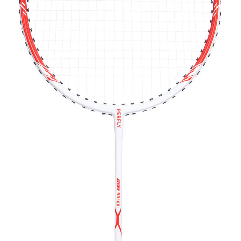 ADULT BADMINTON RACKET BR 160 WHITE