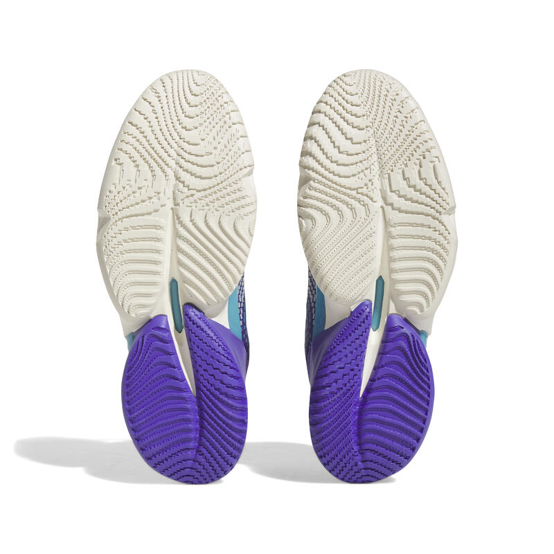 Chaussures de Basketball pour ADULTE - D.O.N ISSUE 4 BLANC VIOLET