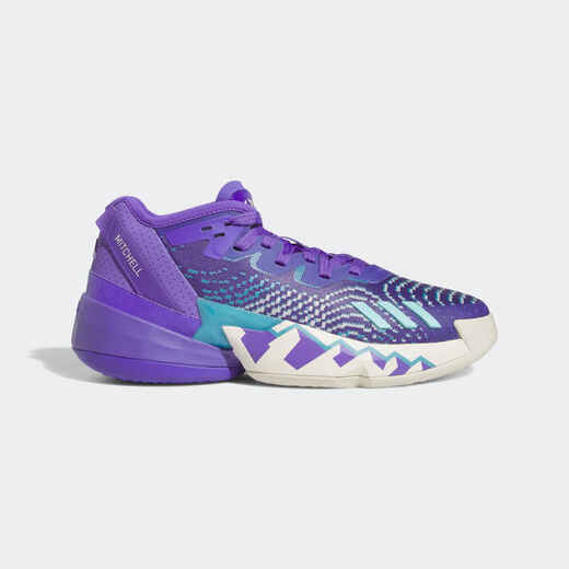 
      Adult Basketball Shoes D.O.N Issue 4 - White/Purple
  